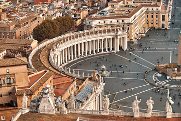 piazza sestieri city, Vatican - obrazy, fototapety, plakaty
