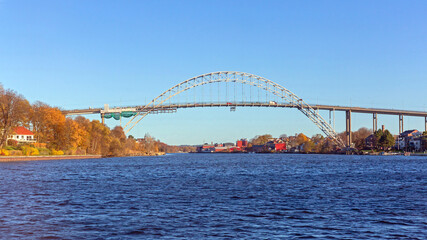 Fredrikstad Bridge Glomma River Norway