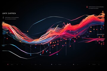 abstract futuristic Digital Network Matrix - Abstract Technology Connection Concept book cover data connection