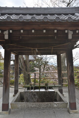 善峯寺の手水舎
