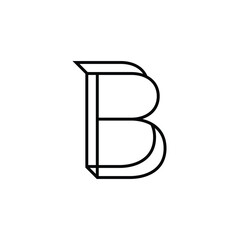 letter B Logo Design - Logo Design Template