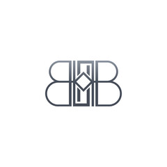 BB Monogram Logo Design - Logo Design Template	
