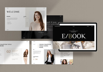 E-Book Presentation Layout