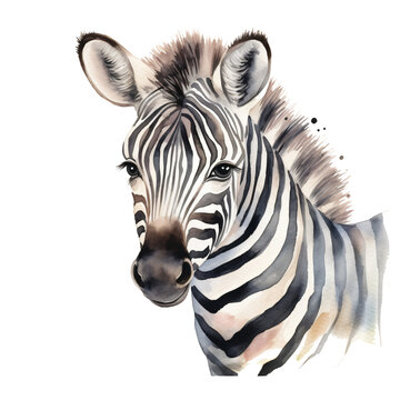 Cute Little Zebra Clipart Png