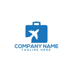 Obraz premium travel air logo design 
