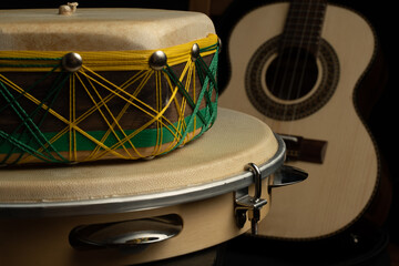 brazilian drums and cavaco