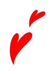 ハートマークのイラスト