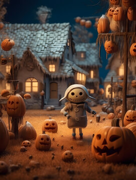 background wallpaper pumpkin halloween theme