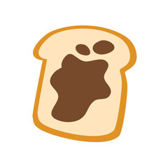 bread with butter chocolate cream