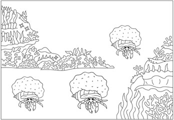 Adventure Coloring Book Animal Kingdom and Wild Safari