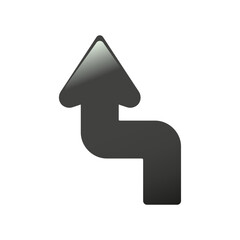 Black arrow icon