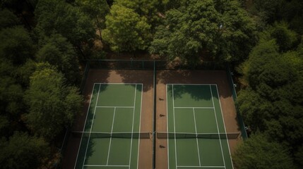 Fototapeta na wymiar tennis court beautiful background