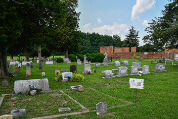 Cemetery at Lower Surrey Church, Virginia