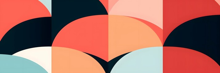 Abstract illustration wallpaper background design, colorful drawing, pattern, wide resolution