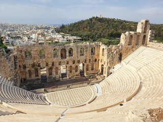 Théâtre Antique Odéon d'Hérode Atticus à Athènes (Grèce - Europe)