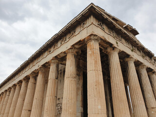 Temple d'Héphaïstos à Athènes en Grèce - Europe