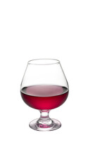 Red wine and goblet transparent background PNG easy to use