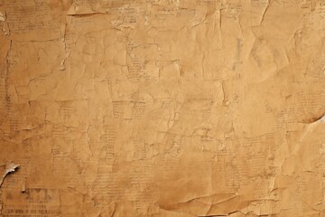 An aged sheet of parchment paper serving as the background, seen from above with writing.