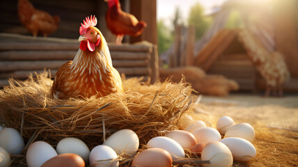 eggs at the farm, chicken and eggs, locally produced, organic, local food, roasters and chicken at the hen house, agriculture, respectful farming