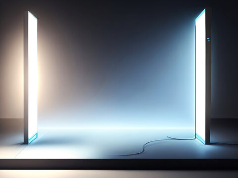 Beautiful futuristic abstract, technological light, luxury, graphic, 