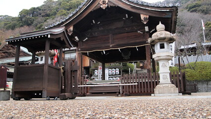 An old traditional temple in Kobe Japan