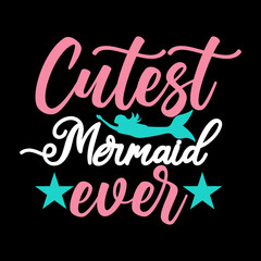 Mermaid Svg, Mermaid Svg T-Shirt,