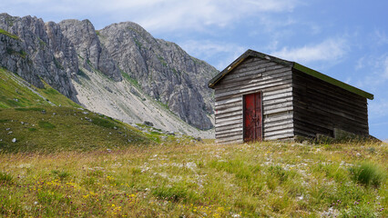 old wooden house