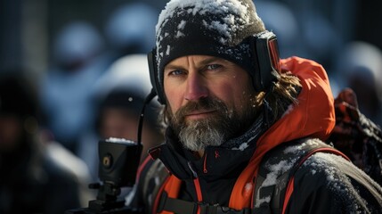 Adrenaline-pumping ice climbing , winter sport