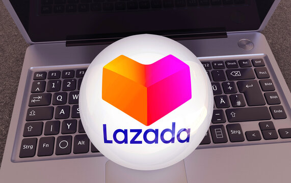 lazada, lazada 3D Visual Design