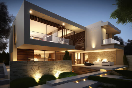 Modern and contemporary home exterior design