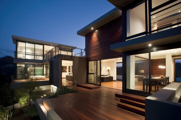 Modern and contemporary home exterior design