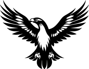 Eagle - High Quality Vector Logo - Vector illustration ideal for T-shirt graphic