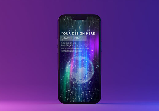 Customisable mock up of modern devices
