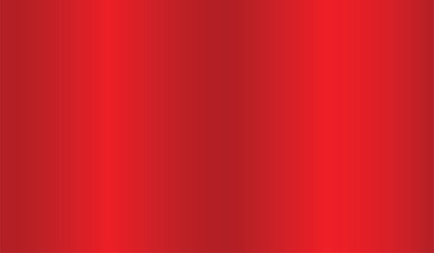 Red foil texture gradation background. Vector red gradient for border, frame, ribbon, label design. Vector illustration