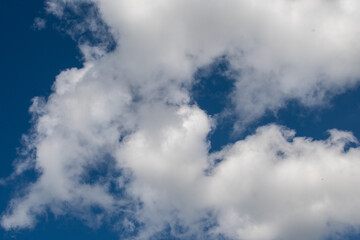 Obraz premium Clouds on the Nordic summer sky