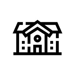 house line design style icon for web and graphic design