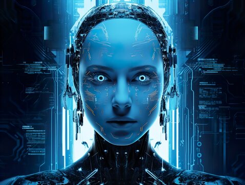 Flowing Data: Blueprints of AI Innovation, Ai face