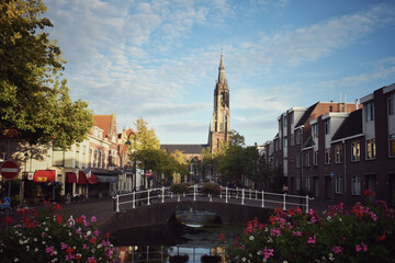 Delft netherlands by the day