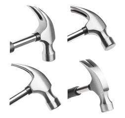 Collection of hammers, cut out