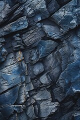 Midnight Blue Stones Closeup - AI Generated