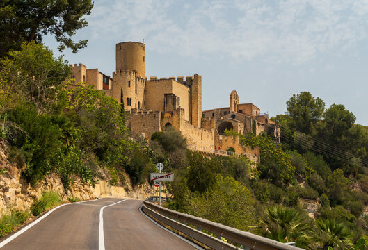 Castle in Castellet Barcelona Spain