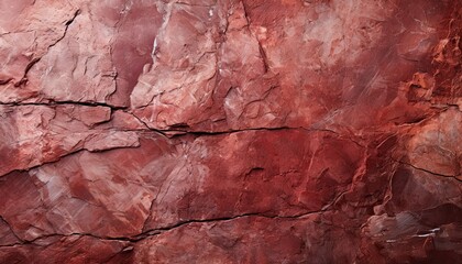 Fototapeta premium Red stone wall. Background from a stone wall. Generative AI