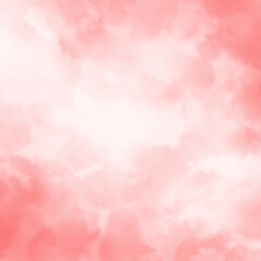 Red galaxy cloudy sky background