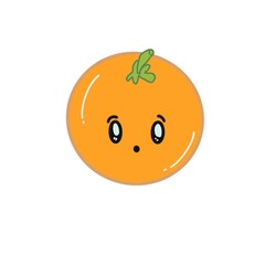 Obraz premium funny orange cartoon