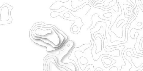 Seamless  Abstract lines background. Contour maps. Vector illustration, Topo contour map on white background, Topographic contour lines vector map seamless pattern.