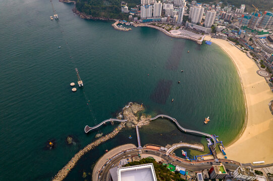 Beach in Busan (Korea)