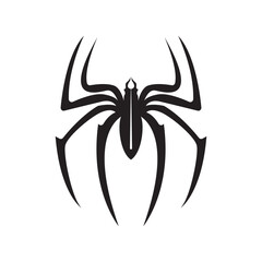 Spider logo icon design vector