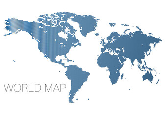 ドットの世界地図 アフリカ中心 影付き_04