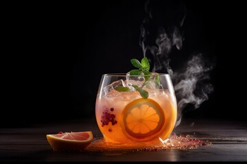 Coctail drinks at bar and on the beach © Max