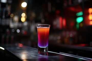 Coctail drinks at bar and on the beach